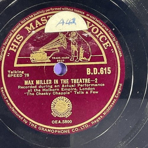 Max miller the theatre - miller, in