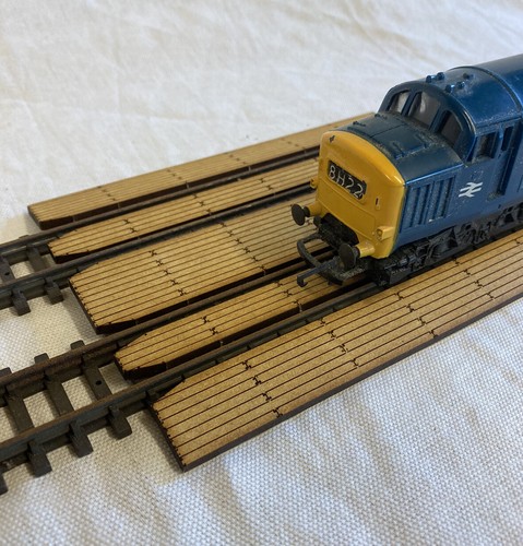 Double track level crossing - 2x,