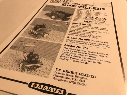 Barrus mtd lawnflite - mtd,
