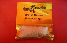 British Natural SHEEP Sausage Casings/Skins 22/24mm - 5m