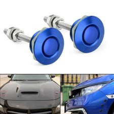 2pcs Blue Universal Car Bumper
