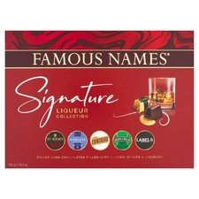 Famous Names Signature Chocolate Liqueur Collection 185g | 2 Pack