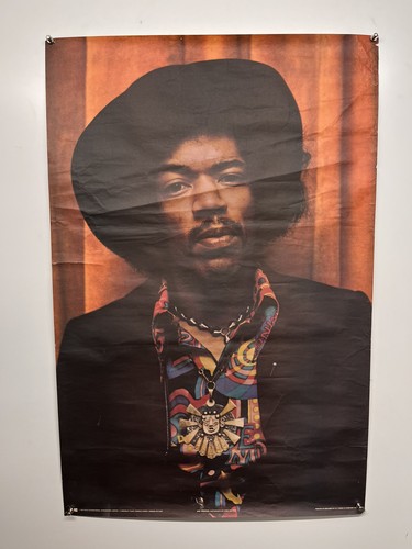 Jimi hendrix poster rare - jimi,