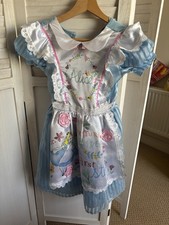Alice In Wonderland Girl Costume 7-8 Fancy Dress