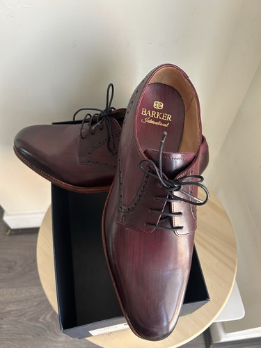 Barker hand made burgundy - barker,