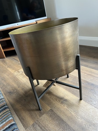 Nkuku juoni iron planter large - nkuku,