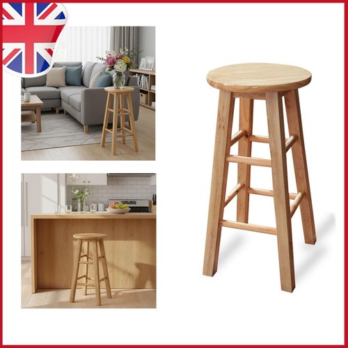 60cm wooden high legs - high, stool