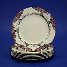 Six vintage crown ducal - six,
