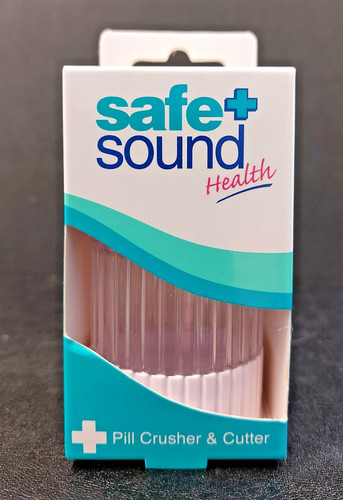 Safe sound pill crusher - &,