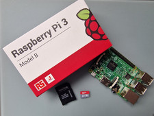 1 x Raspberry Pi 3 Model B,  CPU 1.2 GHz , 1 GB RAM Motherboard, 16GB SDCard.