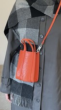 Bimba y Lola orange leather