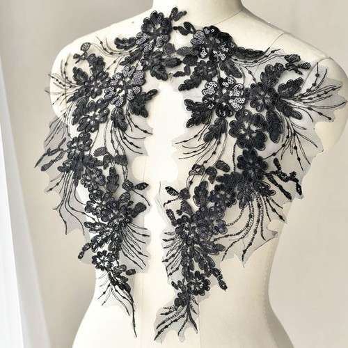 Shimmery sequined flower - shimmery,