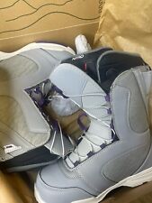 Nitro Flora Grey-Purple All-mountain snowboard boots - Women - Size 6.5
