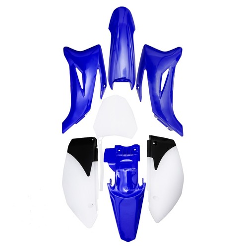 Blue plastic fender - plastic, body