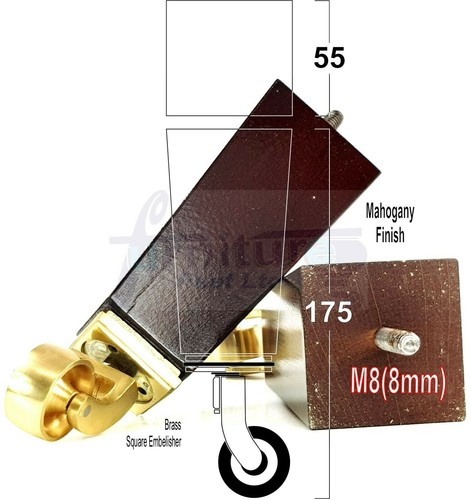 Wooden square furniture - 4x,