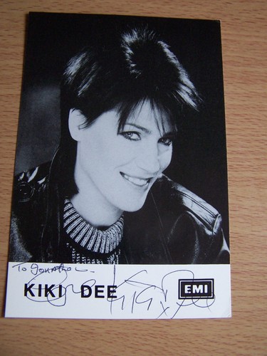 Kiki dee hand signed - kiki,
