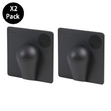 2 x  Black Brick Buster Plate