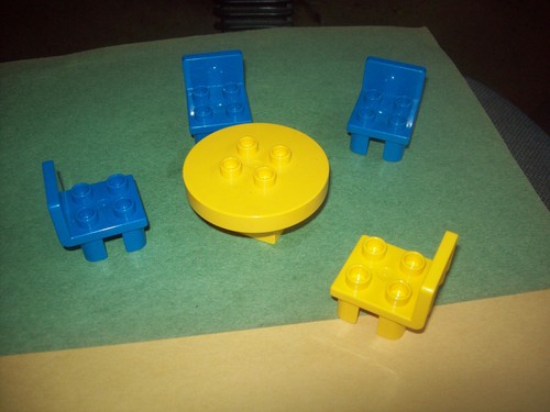 Lego duplo furniture round - duplo,