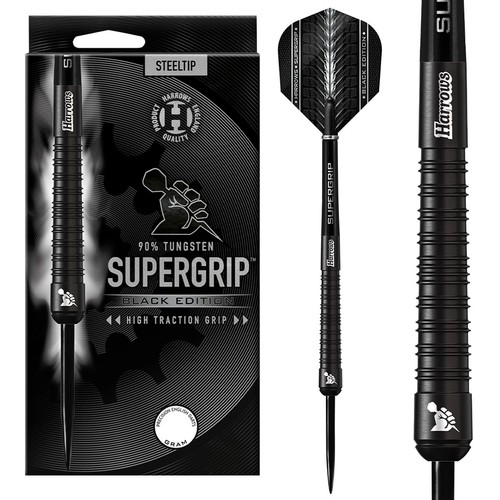 Harrows supergrip black - harrows,