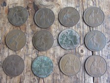 *10 No. Old English Pennies 
