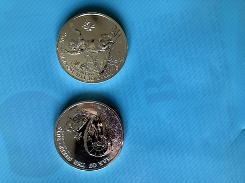 2x1oz silver lunar - 2x1oz,