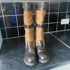 Rydale Women's Brown Leather Equestrian Boots, Size 8