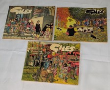 3 Book Bundle Giles Sunday Express & Daily Express Cartoons Paperback
