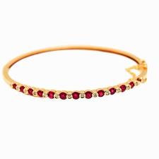 14ct Gold Diamond and Ruby