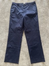 “BNWOT” Mens Adidas Climalite Golf Navy Trousers  Size Waist W 40 Leg L 34