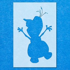 Olaf Snowman Disney Stencil
