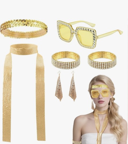 1970s disco accessories - accessories, set