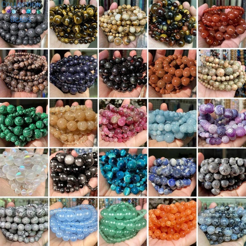 Gemstone beads for jewellery - beads,