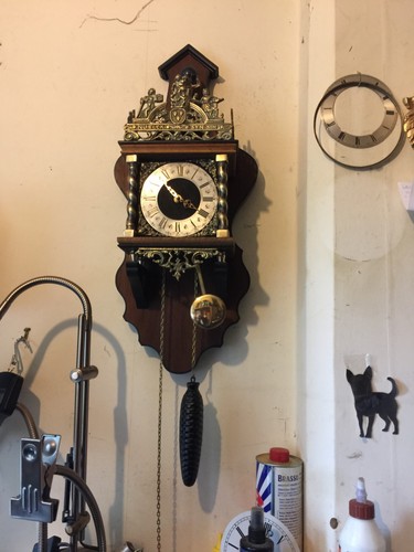 1970s wuba dutch wall clock - wuba,
