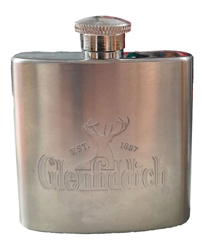 Glenfiddich hip flask - glenfiddich,