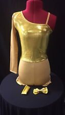  SIZE 3 (SMALL) DANCEWEAR  COSTUME FREESTYLE DANCE SHOW BALLET FESTIVAL BOX 22