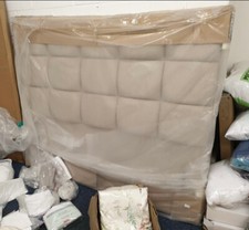 BN John Lewis Heritage Gloucester Deep Super King Size Headboard 180cm Fawn Beig