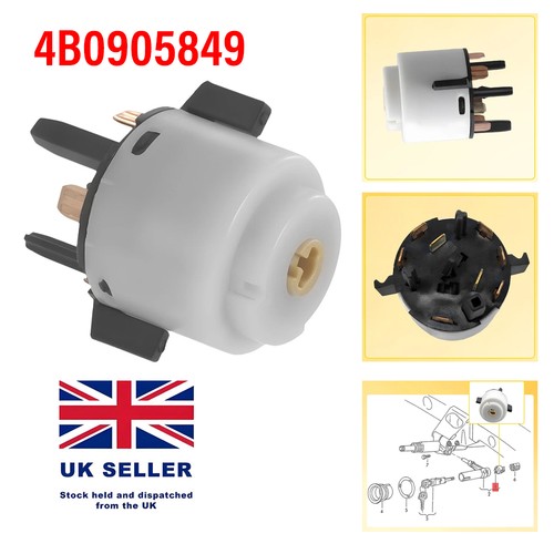 Ignition switch fits golf - fits, vw