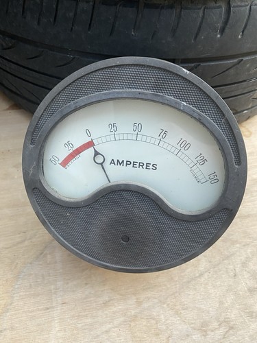 Vintage large bakelite ampere - vintage,