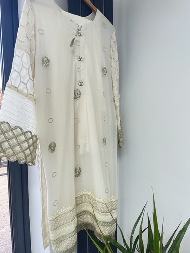 Pakistani designer suit kameez - suit,