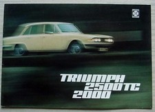 TRIUMPH 2500 TC & 2000 Sales