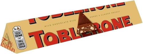 Toblerone milk chocolate bar - milk,