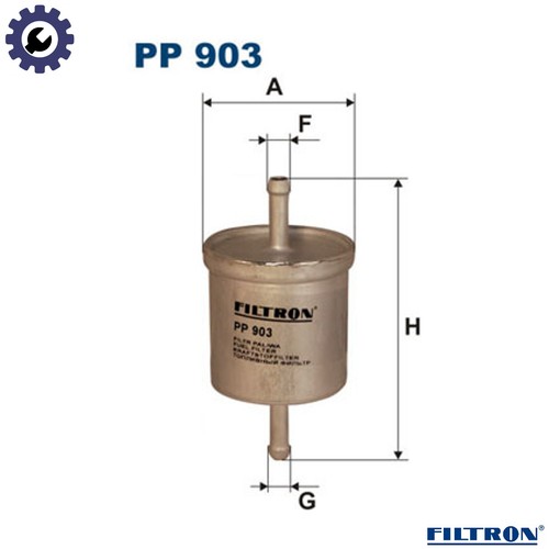 Fuel filter 903 for - pp,