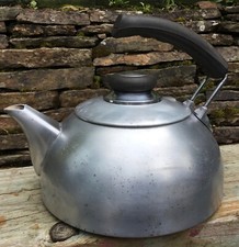 Vintage Mid Century PYRAMID 73 Aluminium Stove Gas Aga Kettle England