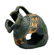 Swell Resin Cracked Clay Pot