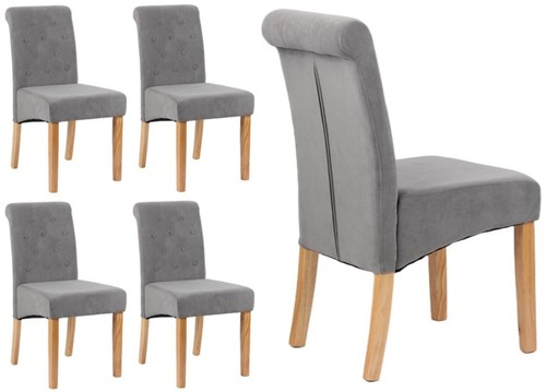 Set velvet dining - set,