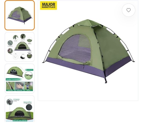Person dome camping tent - dome,