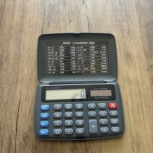 Micronta vintage calculator - micronta,