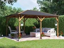 Wooden Gazebo 4x3m, Pressure