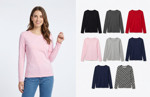Ladies plain tshirt womans - tshirt,