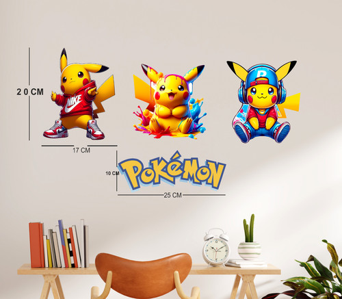 Pokemon hole wall - hole, sticker